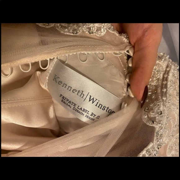Kenneth Winston Wedding Dress - Picture 2 of 6